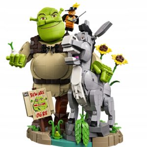 KLOCKI LEGO ICONS 72423 Shrek Osioł i Kot w butach