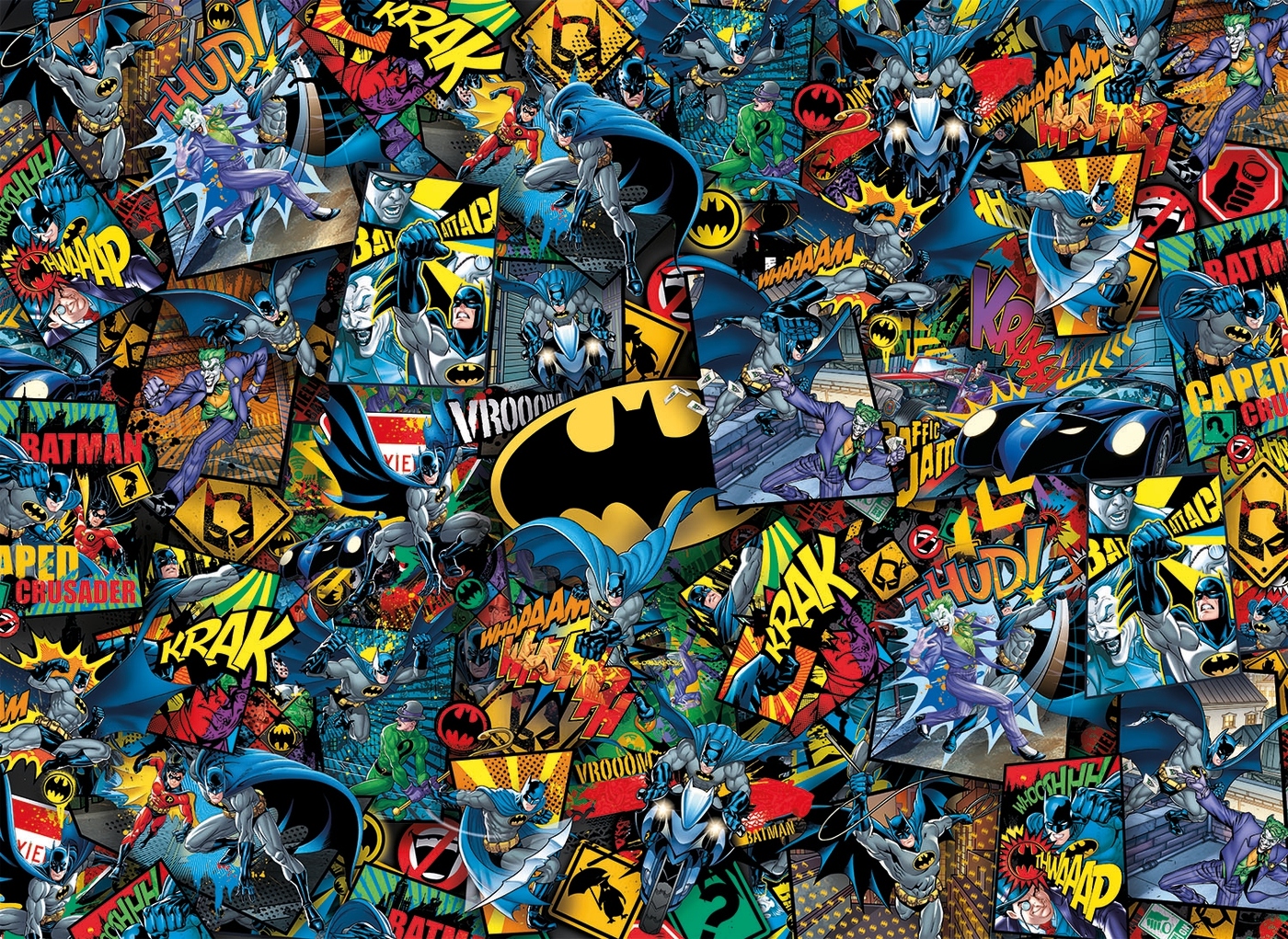 PUZZLE 1000 EL BATMAN CLEMENTONI 39575